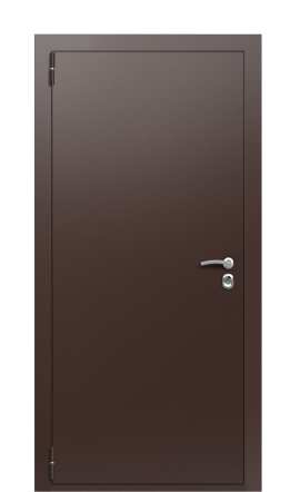 Дверь TermoPlus Tobacco Ral 8019 940