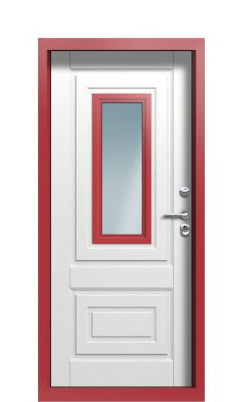 Дверь TermoPlus Ral 3031 Милк 1219