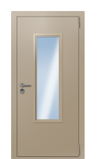 Дверь TermoPlus Ral 1019 Collori Ral 1019 2634 вид снаружи