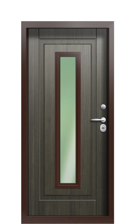 Дверь TermoPlus Ral 6005 Венге 1418