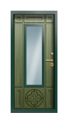 Дверь Termo Ral 6028 Тёмно-Зелёная 672 вид внутри