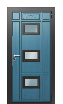 Дверь TermoWood Vesuvio Серый Кварц 1423