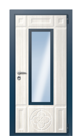 Дверь TermoWood Del Mare Белая эмаль 1319