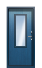 Дверь Termo Del Mare Woodline Темно-синяя 2706 вид внутри