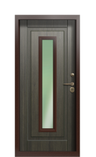 Дверь Termo Del Mare Венге 1426 вид внутри