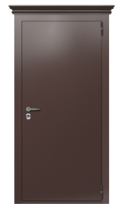 Дверь Termo Ral 8017 Kale 2498 вид снаружи