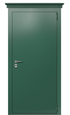 Дверь Termo Ral 6028 Kale 2547 вид снаружи