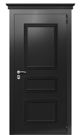 Входная дверь Termo Ral 9005 Ral 9003 186