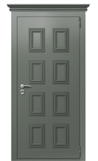 Дверь Termo Ral 7009 Kale 750 вид снаружи