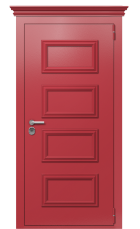 Дверь Termo Ral 3031 Ral 7006 371 вид снаружи