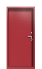 Дверь Termo Ral 3005 Ral 3031 245 вид внутри