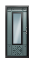 Дверь Termo Ral 5005 Тёмно Синяя 222 вид внутри