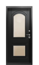 Дверь Termo Ral 9005 Collori Ral 9005 2617 вид внутри