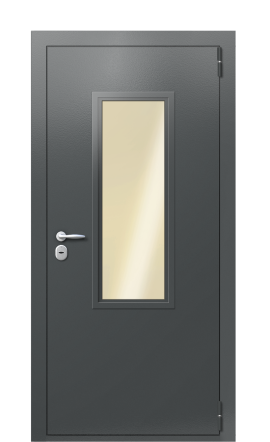 Дверь TermoPlus Ral 7043 Джут 1419