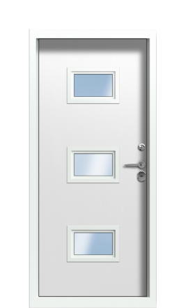 Дверь TermoWood Ral 9003 Terma Premium Белый глянец 2648