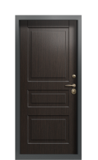 Дверь Termo Ral 8025 белое дерево 496 вид внутри