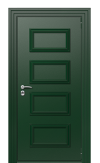 Дверь TermoPlus Patina Венге бонобо 756 вид снаружи