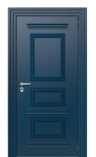 Дверь Termo Del Mare Ral 5005 185 вид снаружи