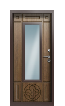 Дверь TermoWood Del mare Светло-Серый 260