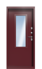 Дверь Termo Ral 3005 Kale 2606 вид внутри