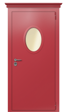 Дверь TermoPlus Ral 3031 Collori Ral 3031 2745 вид снаружи