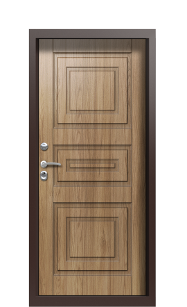 Дверь TermoWood Decoline Греческий платан B004 Грецкий орех B003 Tobacco Карниз левая 950