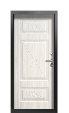 Дверь Termo Ral 9005 Белая Эмаль 250 вид внутри