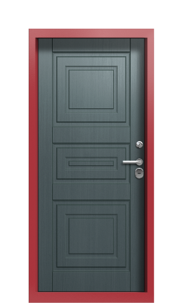 Дверь TermoPlus Ral 3031 Пепельный 226