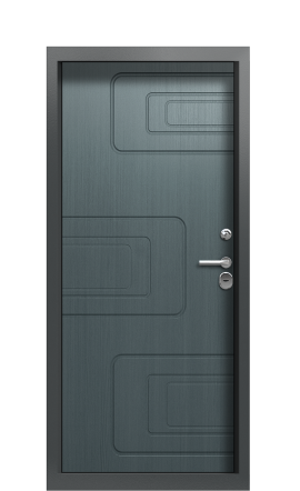 Дверь TermoWood Patina Тёмно Зелёное 269