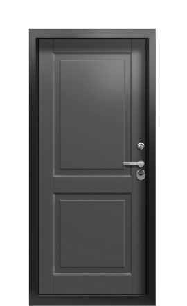 Дверь TermoWood Ral 7043 Граб белый 285