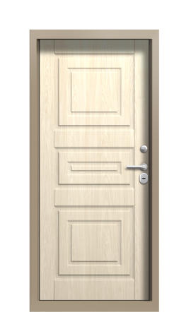 Дверь TermoWood Ral 1019 Ванильный Дуб 282