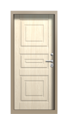 Дверь Termo Ral 1019 Ванильный Дуб 282 вид внутри