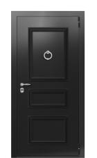 Дверь Termo Ral 9005 Kale 1344 вид снаружи