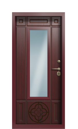 Дверь TermoWood Ral 8017 Дуб светлый 173