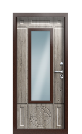 Дверь TermoPlus Ral 5005 Арктическая береза 928