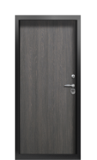 Дверь Termo Ral 9005 Морадо черный 1062 вид внутри