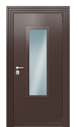 Дверь Termo Ral 8017 Ral 8025 214