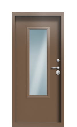 Дверь Termo Ral 8017 Ral 8025 214