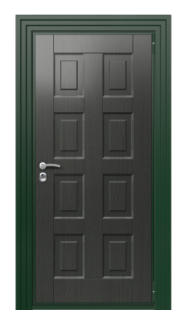 Дверь TermoWood Patina Графитовое дерево 1330