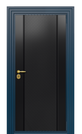 Дверь TermoWood Del Mare Ral 9005 1495