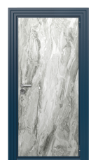 Дверь TermoWood Del Mare Джут белый 793 вид снаружи