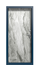 Дверь Termo Del Mare Джут белый 793 вид внутри