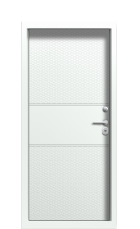 Дверь Termo Ral 9005 Securemme 289 вид внутри