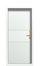 Дверь Termo Ral 9005 Securemme 290 вид внутри