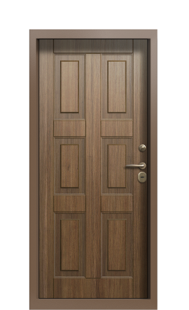 Дверь TermoWood Ral 8025 Тик 1385