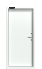 Дверь Termo Ral 9003 Securemme 368 вид внутри