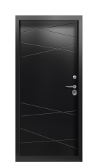 Дверь Termo Ral 9005 RAL 9005 1245 вид внутри