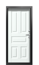 Дверь Termo Ral 9005 Ral 9003 890 вид внутри