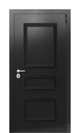 Дверь TermoPlus Ral 9005 Венге 528