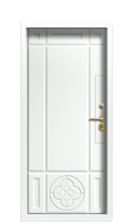 Дверь TermoWood Ral 9003 Securemme 784